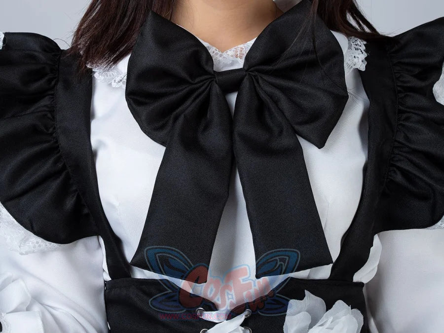 Maid Anime Dress Black And White Apron Lolita Cosplay Costume Mp005702 Costumes