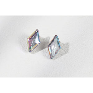 Marvel Rivals Black Cat Felicia Hardy cosplay earrings detail pairs angled gem-like drops for the costume.