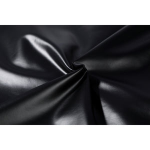 Marvel Rivals Black Cat Felicia Hardy cosplay costume black gloss texture gathers a soft folded sheen.