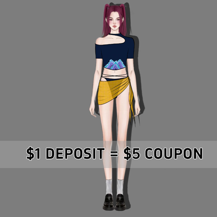 【CONFIRMATION】Deposit Anime Game Girl Cosplay Costume Derivative Bodysuit Swimsuit