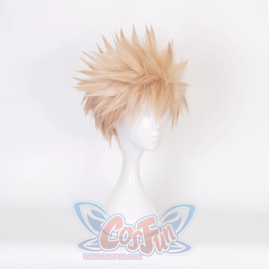 My Hero Academia Baku No Katsuki Bakugo Cosplay Wig Blond Hair Mp005661 Wigs