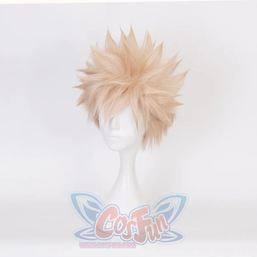My Hero Academia Baku No Katsuki Bakugo Cosplay Wig Blond Hair Mp005661 Wigs