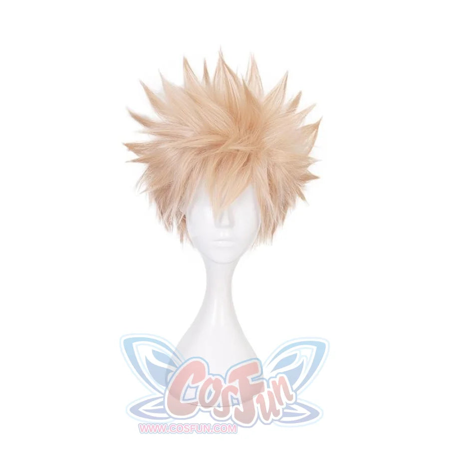 My Hero Academia Baku No Katsuki Bakugo Cosplay Wig Blond Hair Mp005661 Wigs