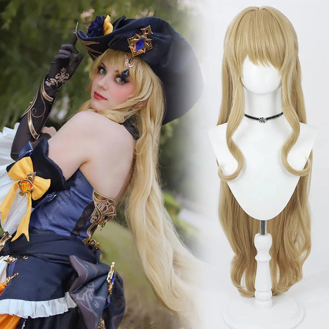 Genshin Impact Navia Cosplay Wig C08585 Wigs