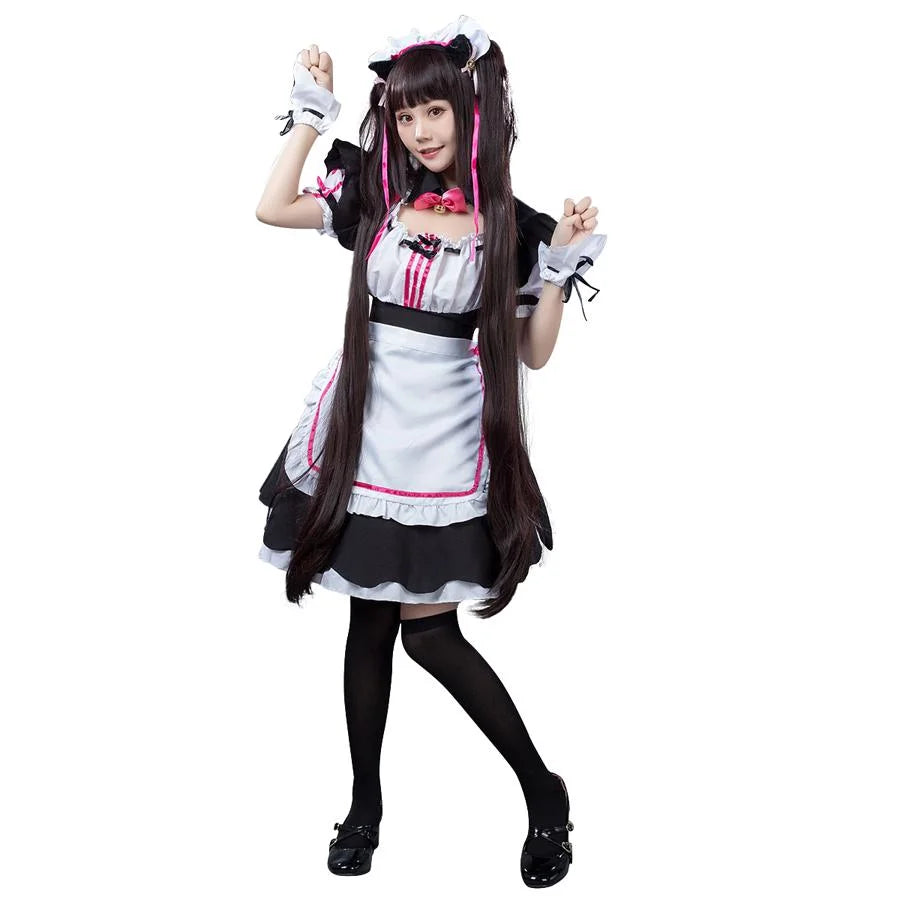 Nekopara Chocola Maid Cosplay Costume Mp005746 S Costumes
