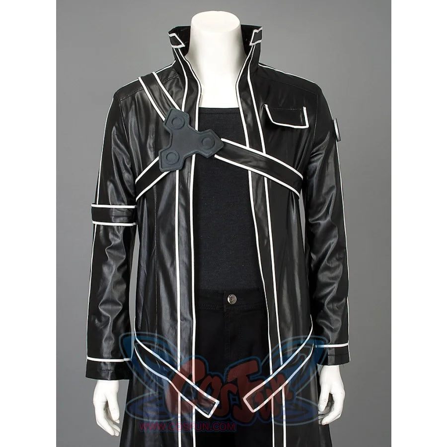 New Style Sword Art Online Kirigaya Kazuto Cosplay Coat Mp002943 Costumes