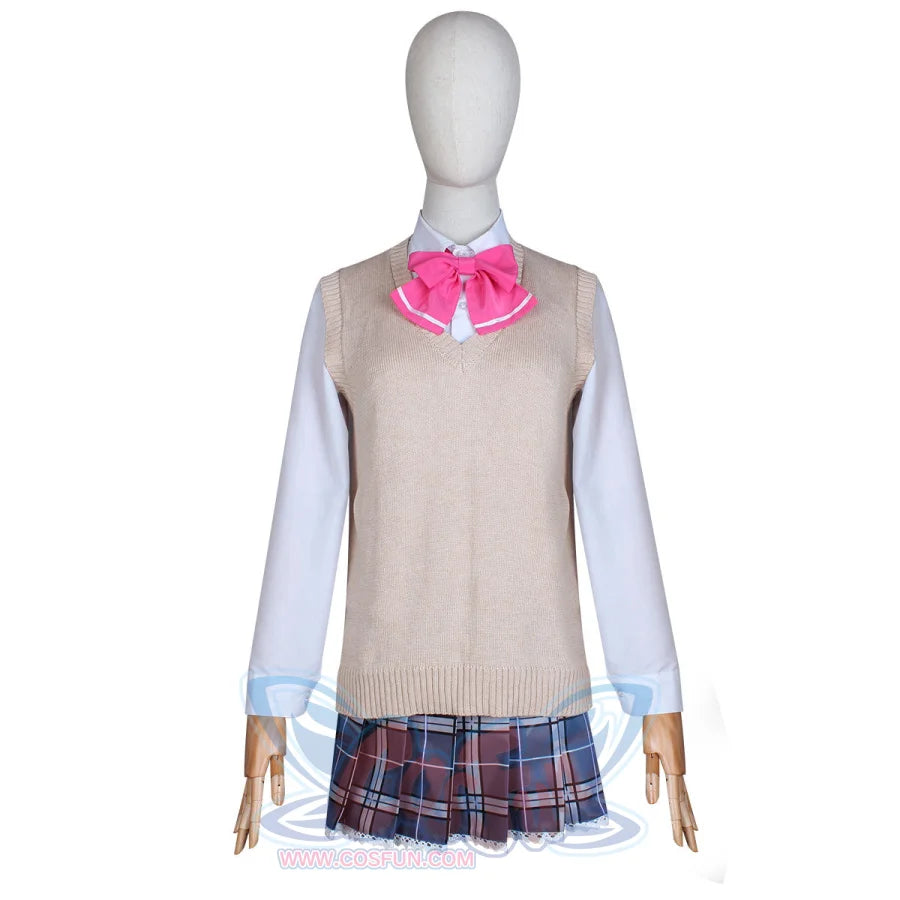 Nijisanji Virtual Youtuber Tsukino Mito Cosplay Costume C02006 Costumes