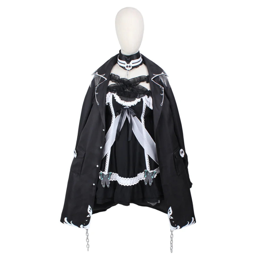 Nijisanji Virtual Youtuber Uruha Rushia Cosplay Costume C02004 Costumes