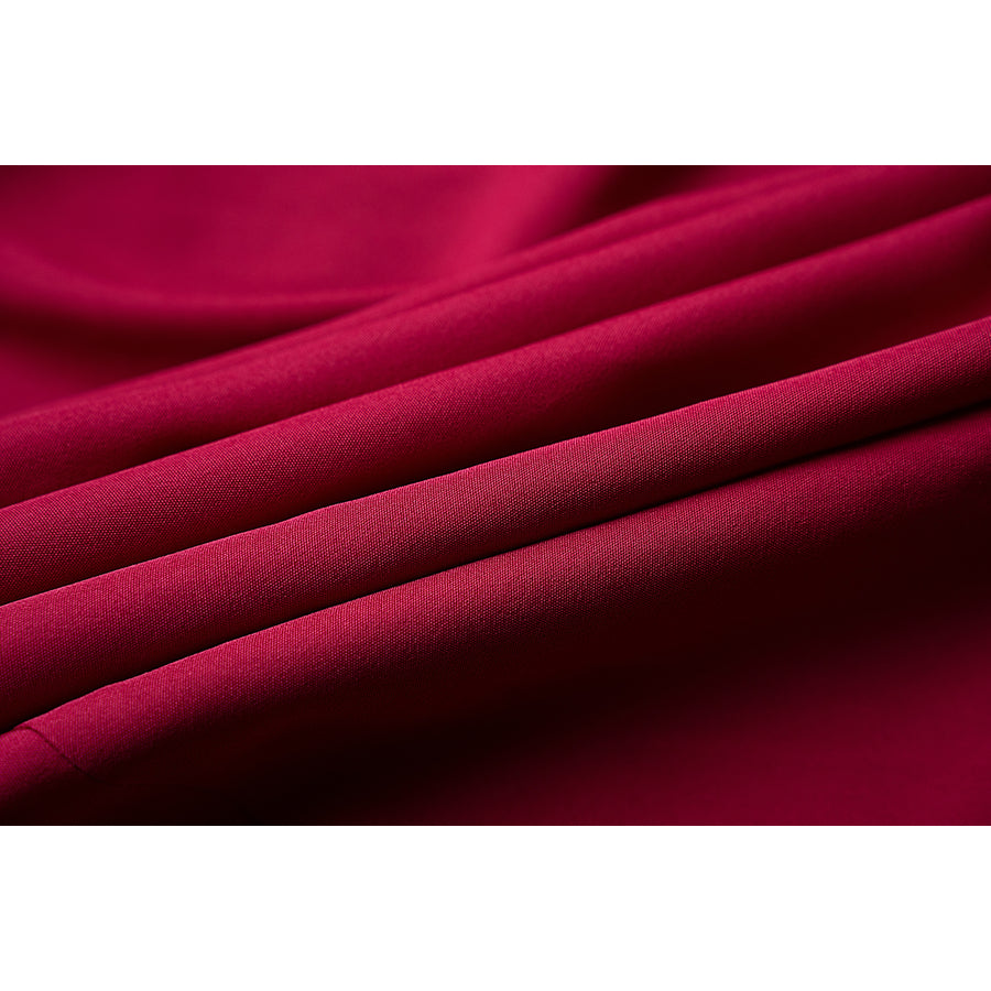 Genshin Impact Noelle cosplay pink fabric swatch shows a smooth satin texture in folded layers.
