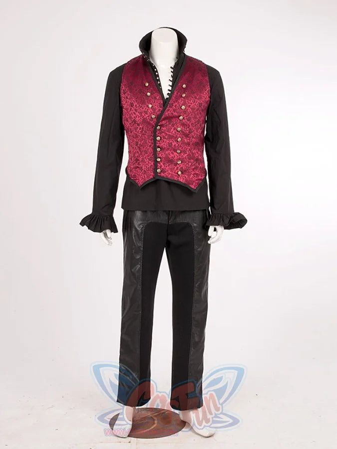 cosfun Once Upon a Time Captain Hook Cosplay Costumes Halloween Pirate cosfun Once Upon a Time Captain Hook Cosplay Costumes Halloween Pirate