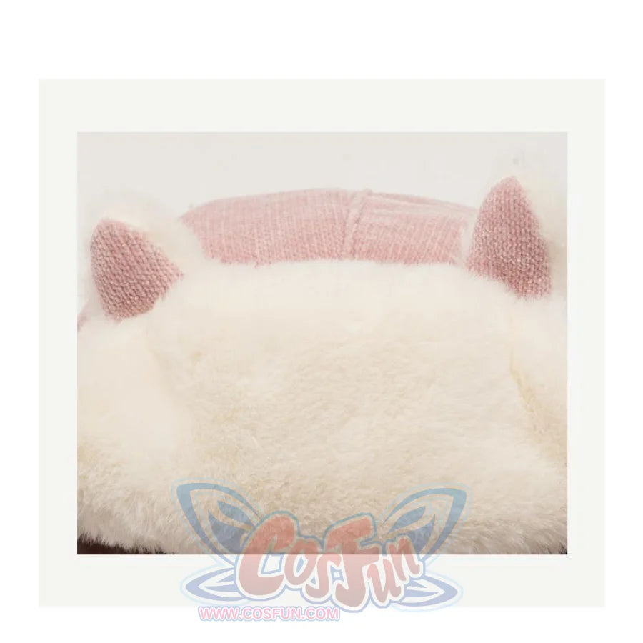 Outdoor Cute Fox Ears Fleece Helmet Caps Hats&amp;caps