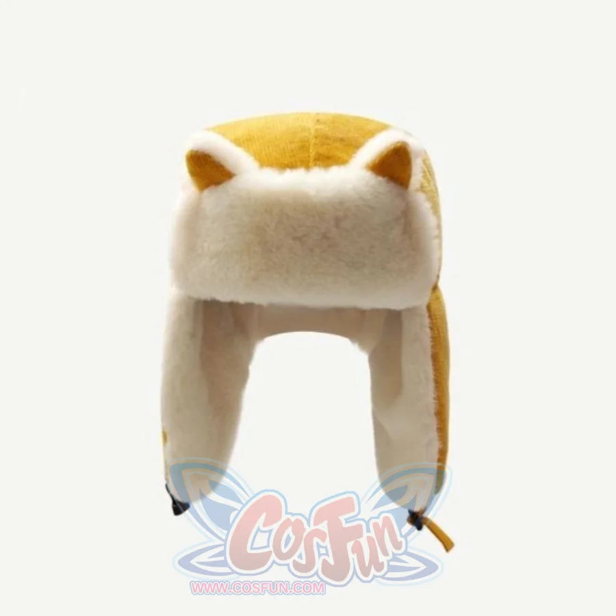 Outdoor Cute Fox Ears Fleece Helmet Caps Hats&amp;caps
