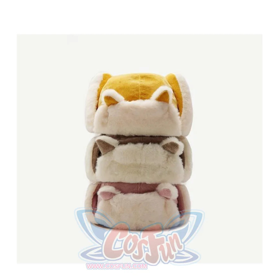 Outdoor Cute Fox Ears Fleece Helmet Caps Hats&amp;caps