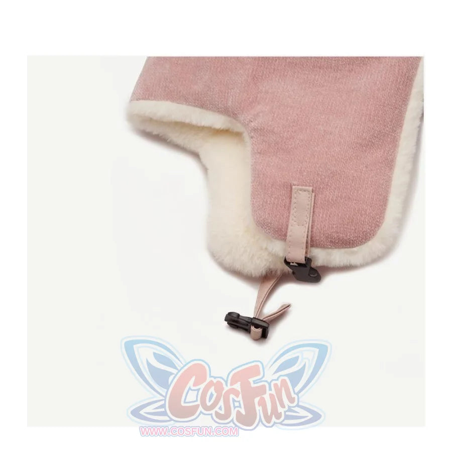 Outdoor Cute Fox Ears Fleece Helmet Caps Hats&amp;caps