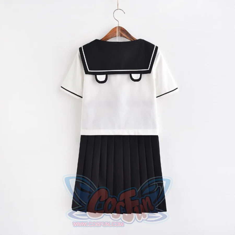 Panda Embroidered School Uniform