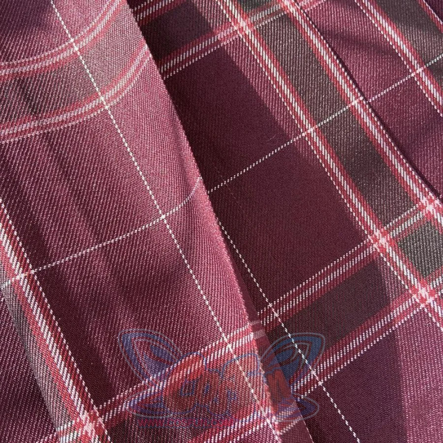 Prep School Plaid Pleated Skirt Mp006142