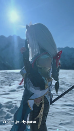 Genshin Impact SHENHE Cosplay Costume N07686 AAA