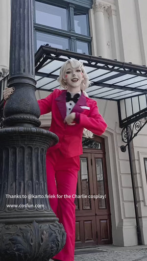 Hazbin Hotel Charlie Morningstar Cosplay Costume N08951