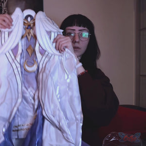 Genshin Impact Moon Maiden Columbina Hyposelenia Cosplay Costume N09807 AA