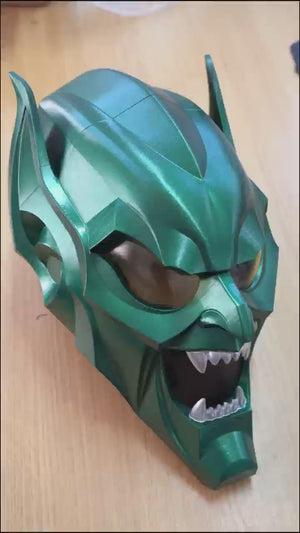 【PRE-SALE】No Way Home Green Goblin Norman Osborn Cosplay Helmet N10025_H