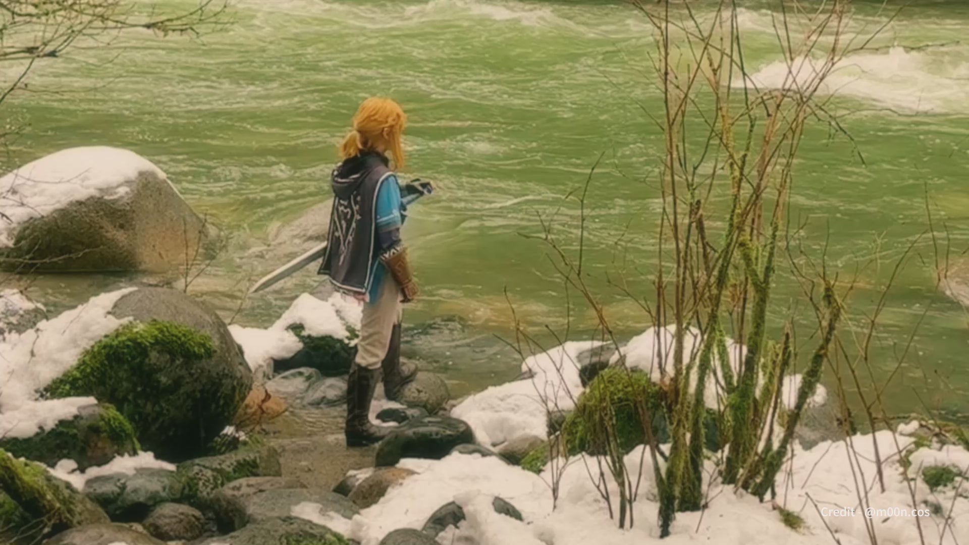 The Legend of Zelda: Tears of the Kingdom Link Cosplay Costume N07302