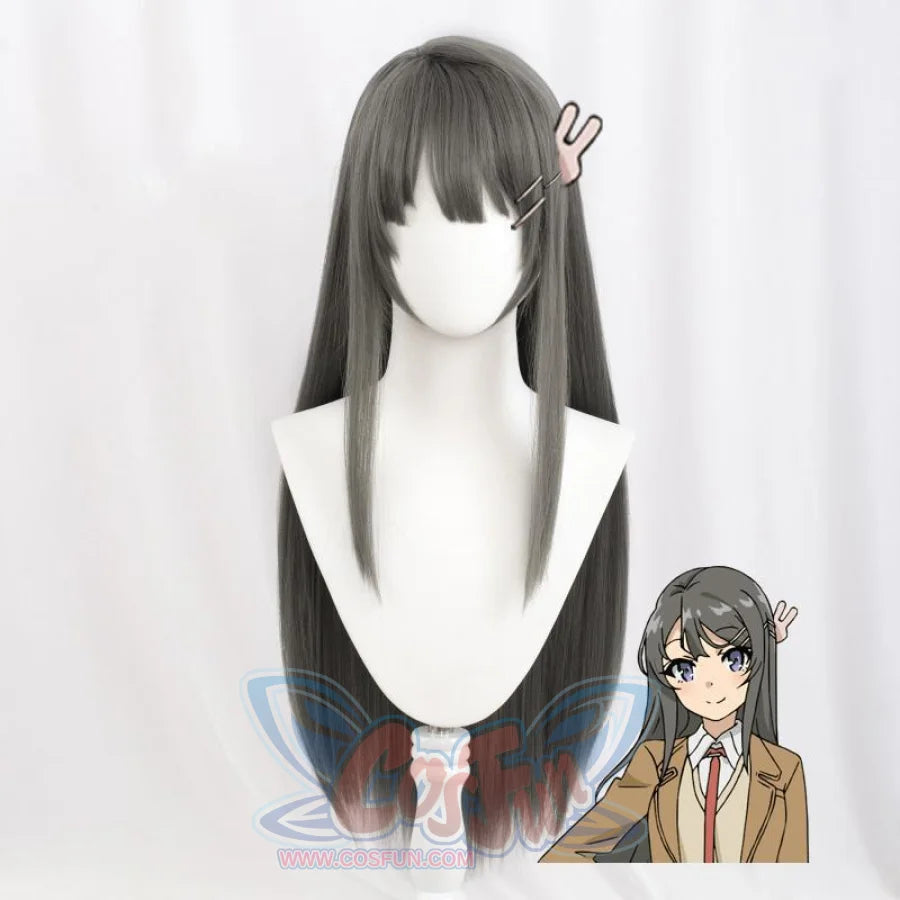 Rascal Does Not Dream Of Bunny Girl Senpai Mai Sakurajima Cosplay Wig C00140 One Size Cosplay
