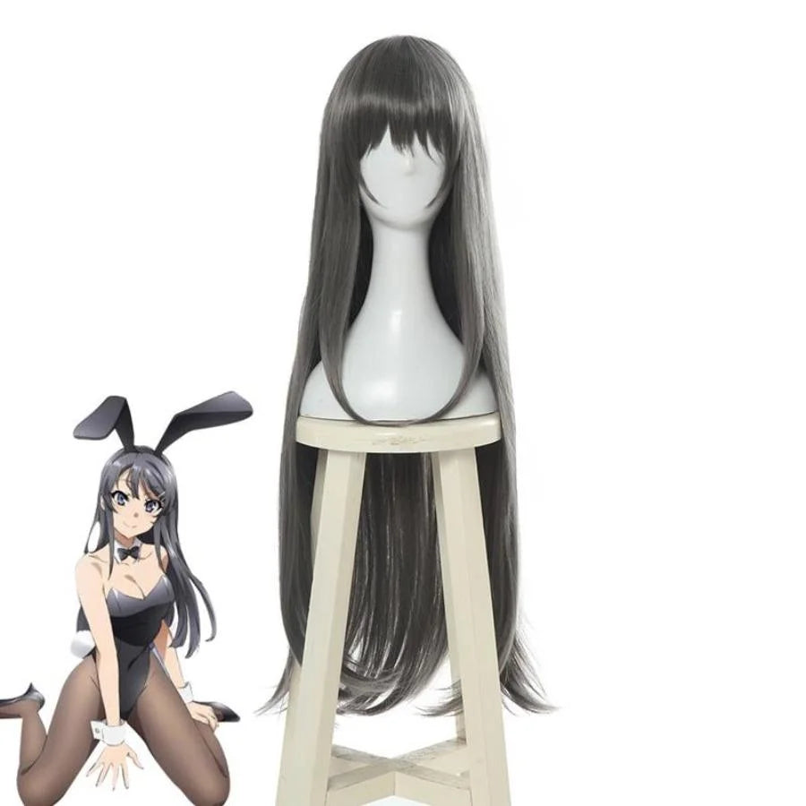 Rascal Does Not Dream Of Bunny Girl Senpai Mai Sakurajima Cosplay Wig Hair Wigs