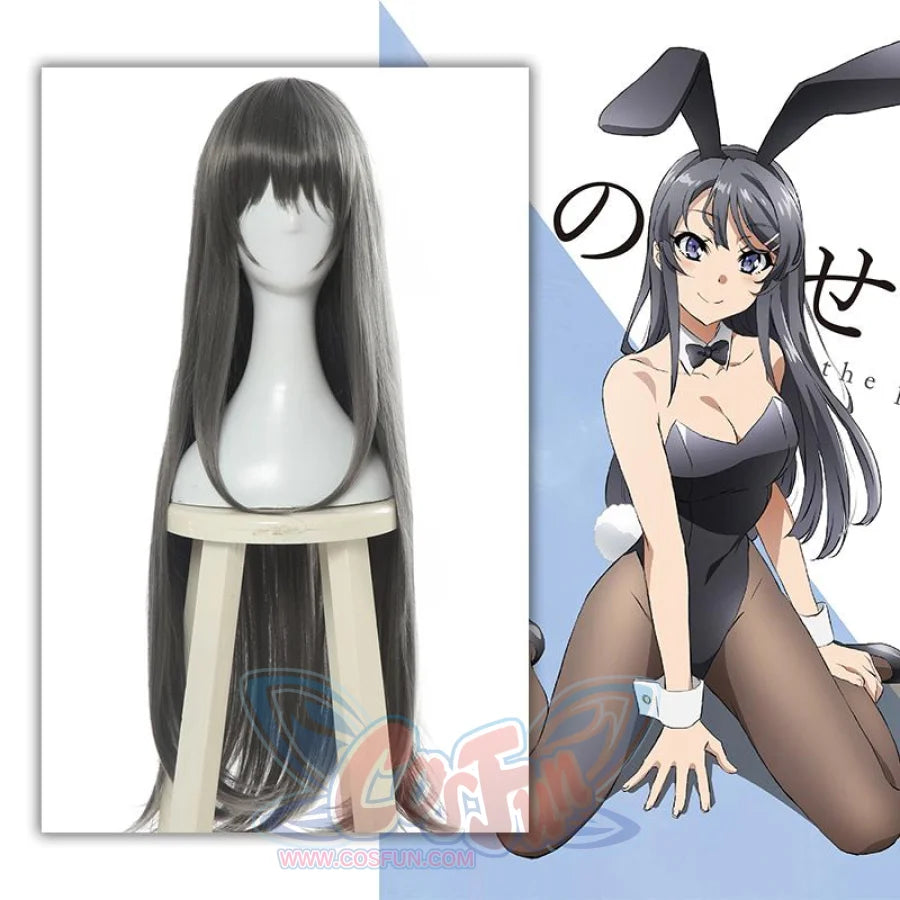 Rascal Does Not Dream Of Bunny Girl Senpai Mai Sakurajima Cosplay Wig Hair Wigs