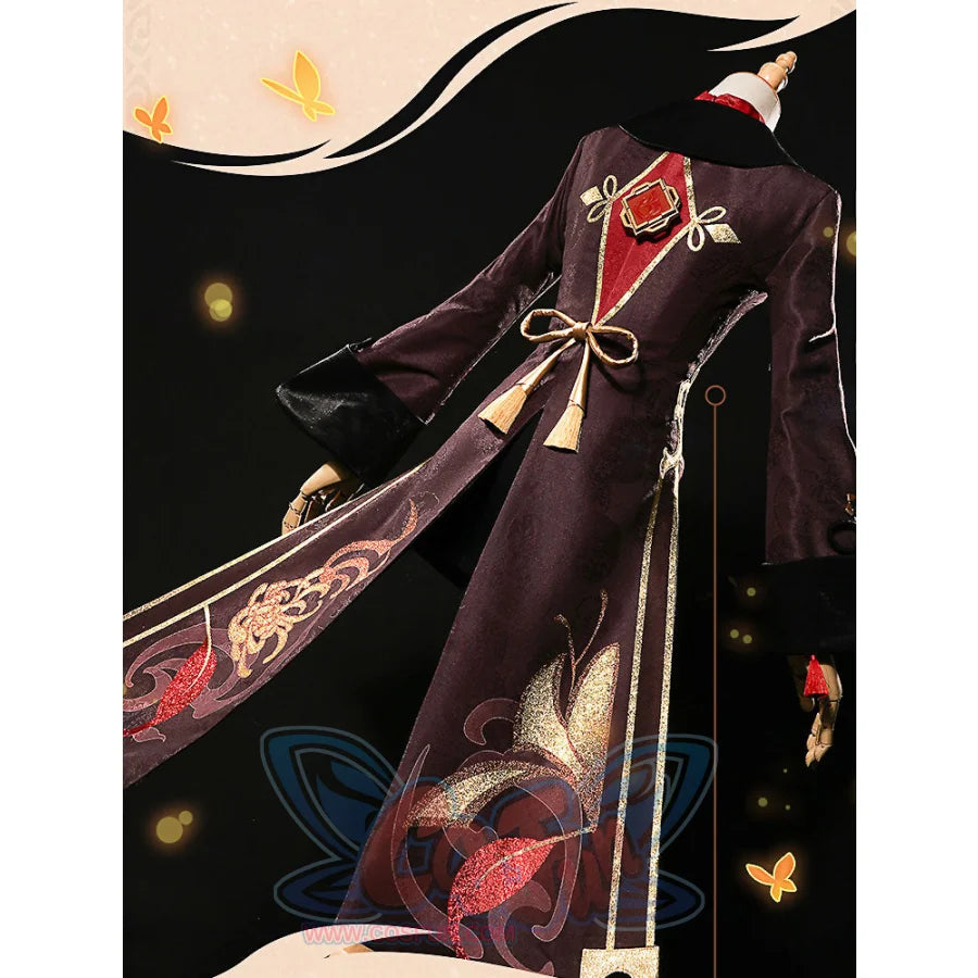 Ready To Ship Genshin Impact Hu Tao Cosplay Costume C02934 Aaa Costume