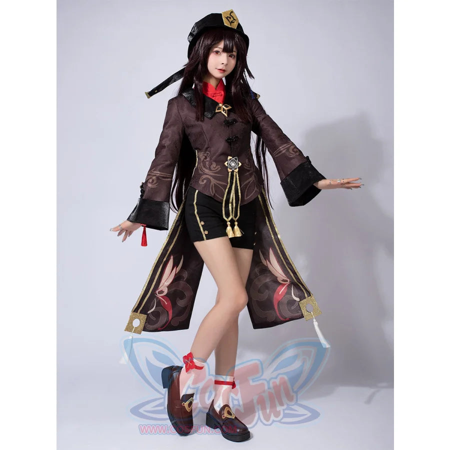 Ready To Ship Genshin Impact Hu Tao Cosplay Costume C02934 Aaa Costume