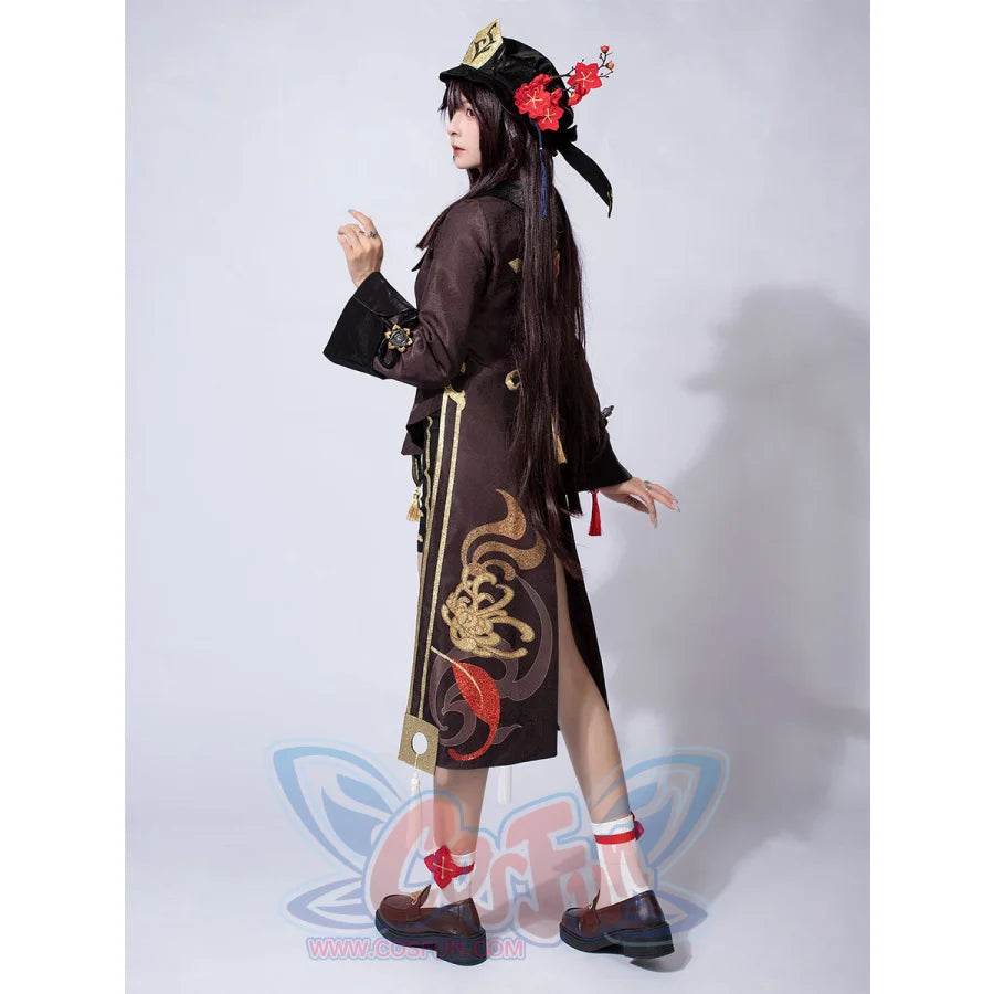 Ready To Ship Genshin Impact Hu Tao Cosplay Costume C02934 Aaa Costume