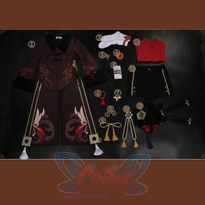 Ready To Ship Genshin Impact Hu Tao Cosplay Costume C02934 Aaa Costume