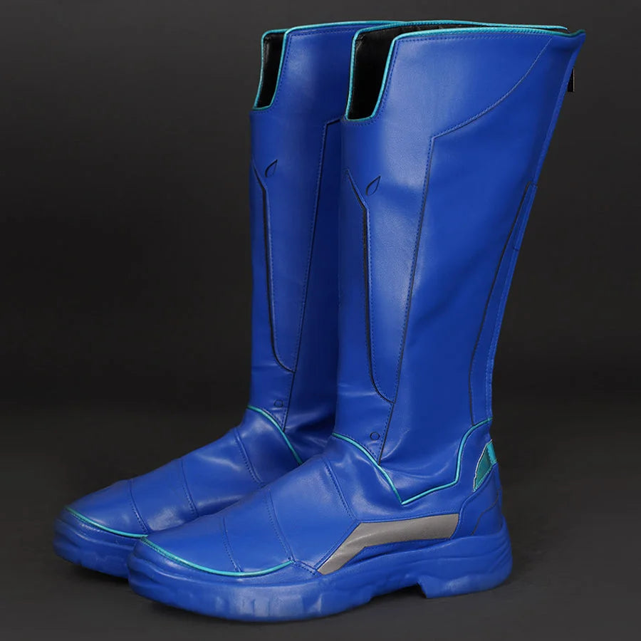 Rivals Mister Fantastic Reed Richards Cosplay Shoes C09459_Boots Men / CN 35 Shoes & Boots