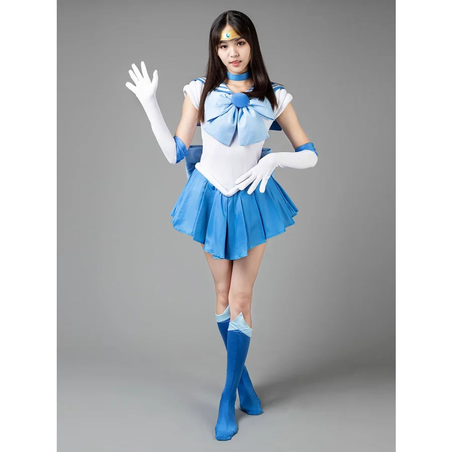 Sailor Moon Mercury Mizuno Ami Cosplay Costumes Mp000571 Xs / Us Warehouse (Us Clients Available)