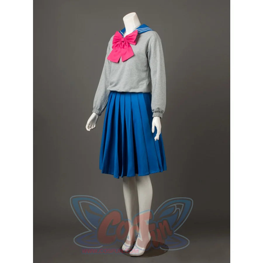 Sailor Moon Crystal Mercury Ami Mizuno Cosplay School Uniform Mp003720 Xs / Us Warehouse (Us Clients