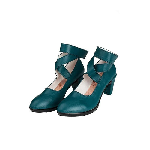 Sailor Soldiers Sailor Neptune Kaiou Michiru Cosplay Shoes CLT0517