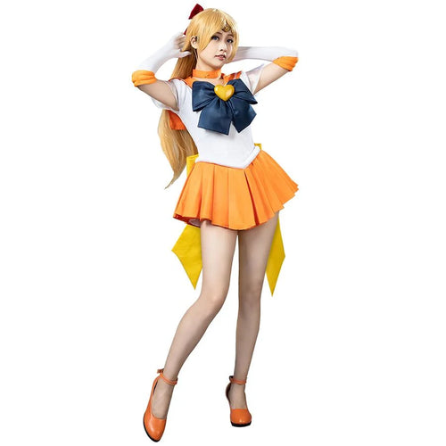 Sailor Super S Film Minako Aino Mina Cosplay Costume CLT1403