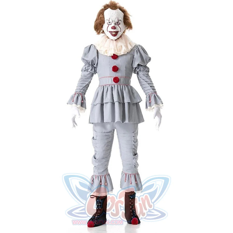 Stephen Kings It Pennywise Cosplay Costume Halloween Outfits Mp005122 Costumes