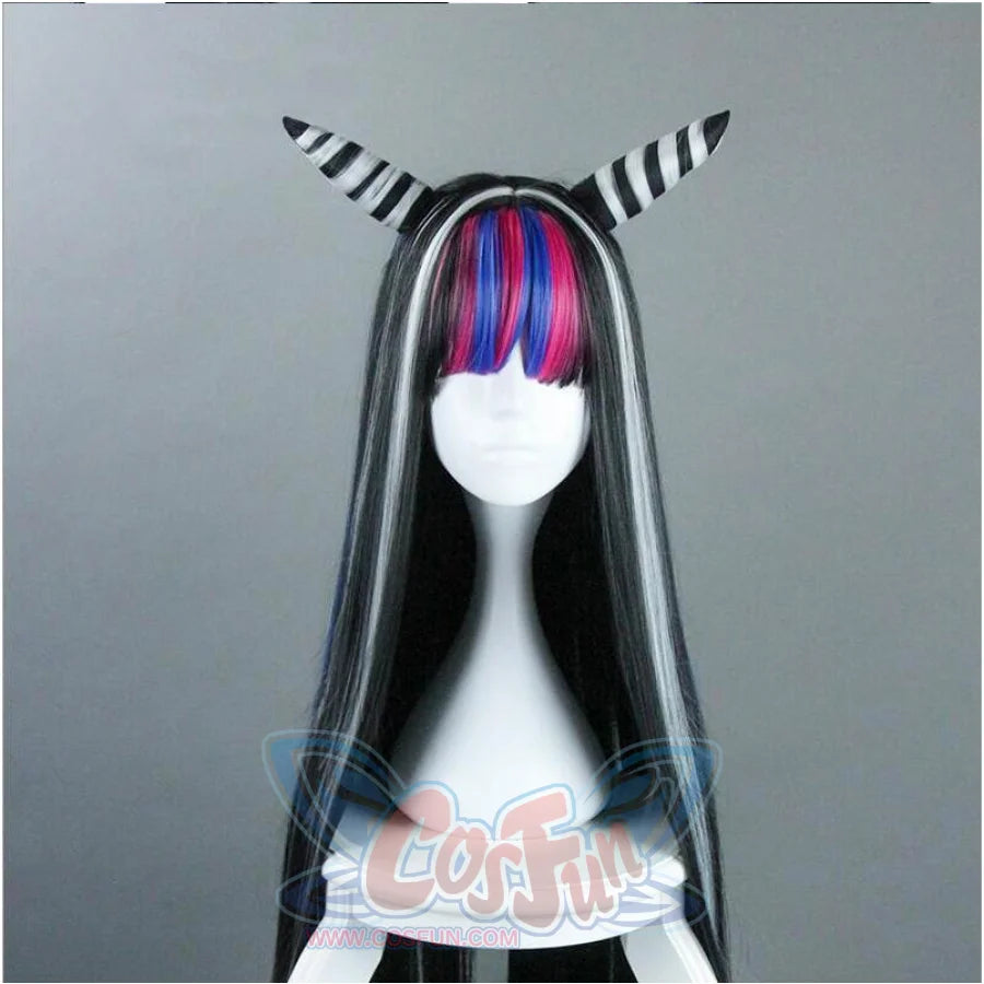 Super Danganronpa 2 Mioda Ibuki Cosplay Wigs Long Straight Hair Mp005997