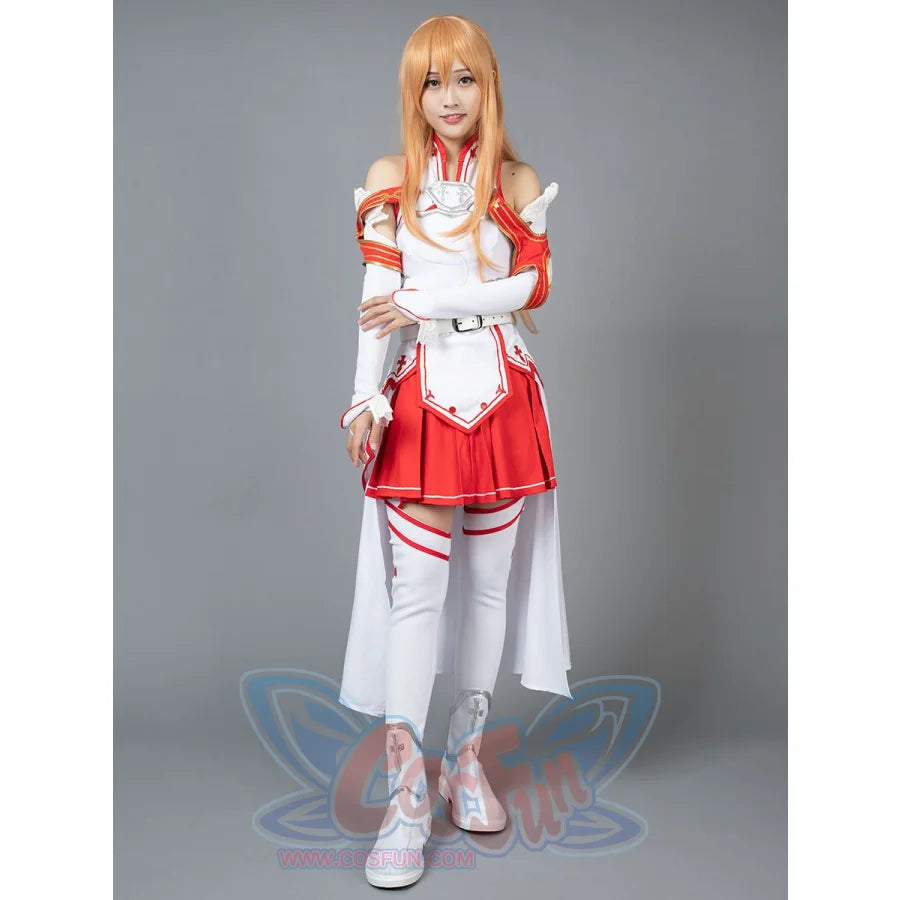 Sword Art Online Yuuki Asuna Cosplay Costume Mp003072 Xs / Us Warehouse (Us Clients Available)