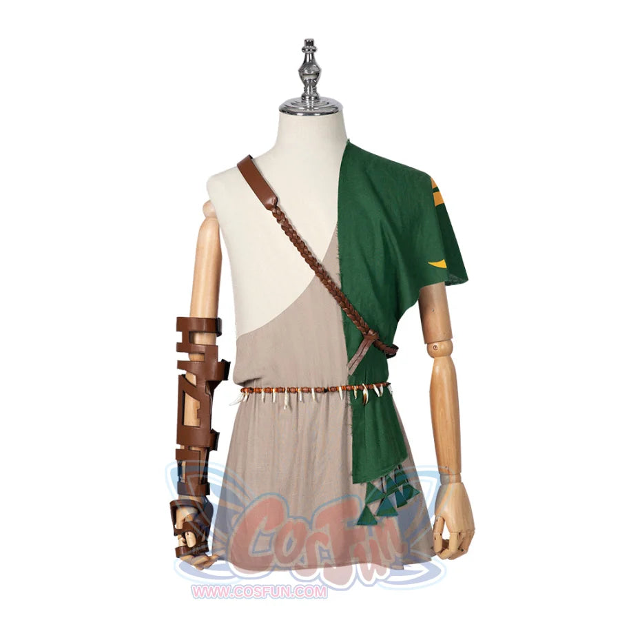 The Legend Of Zelda: Breath Wild 2 Link Cosplay Costume C02953 Xs Costumes