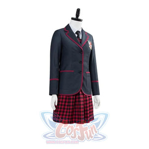 The Umbrella Academy Vanya Allison Cosplay Costume Girls School Uniform S Costumes