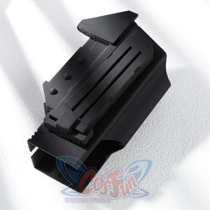 Thunderbolts John Walker cosplay costume includes a black molded utility holster with straps.