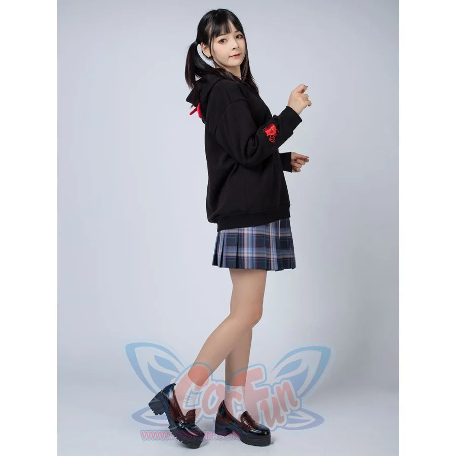 Trick Or Treat Little Devil Pattern Hoodies Halloween Pullover Mp005916 Hoodie