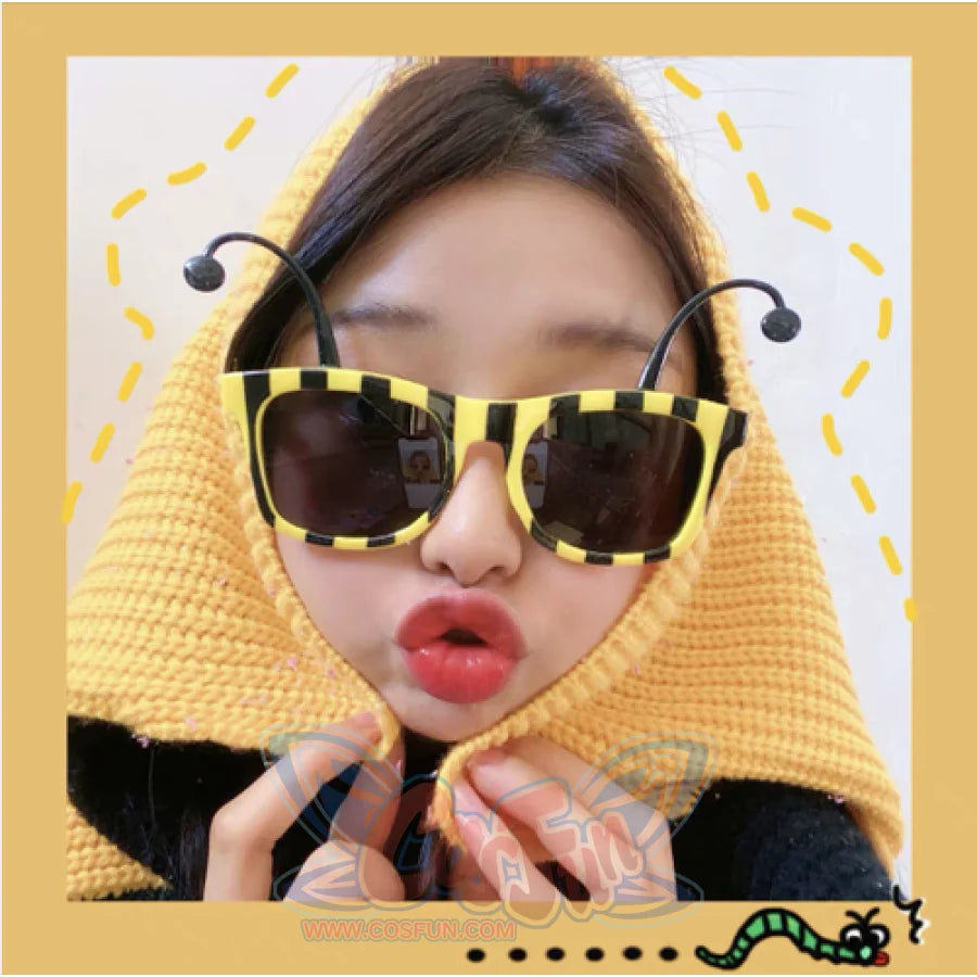 Unicorn Funny Toys Selfie Gadget Picnic Use Birthday Party Gifts Specs Glasses A Little Busy Bee