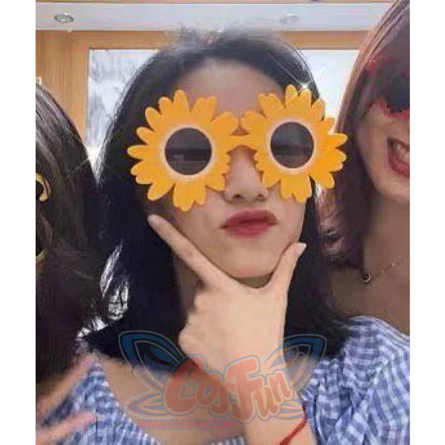 Unicorn Funny Toys Selfie Gadget Picnic Use Birthday Party Gifts Specs Glasses Chatterbox Orange