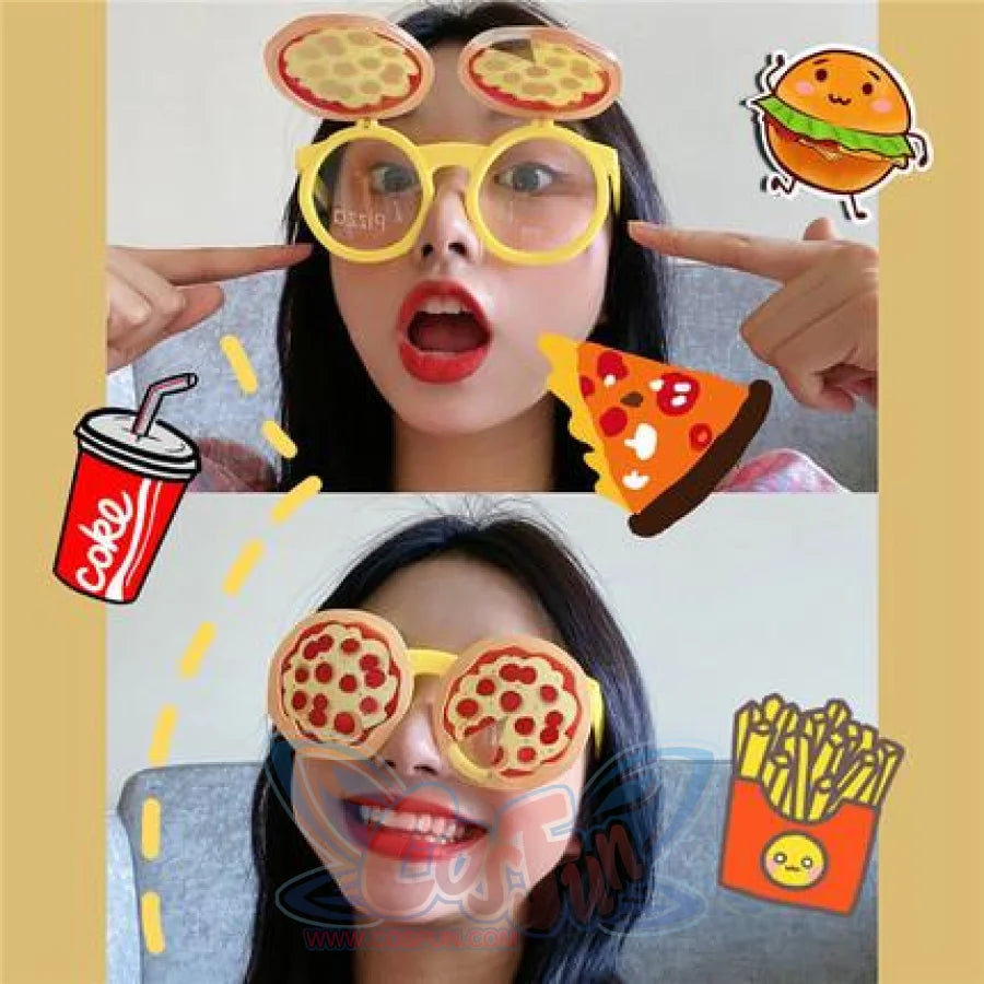 Unicorn Funny Toys Selfie Gadget Picnic Use Birthday Party Gifts Specs Glasses Flip Pizza