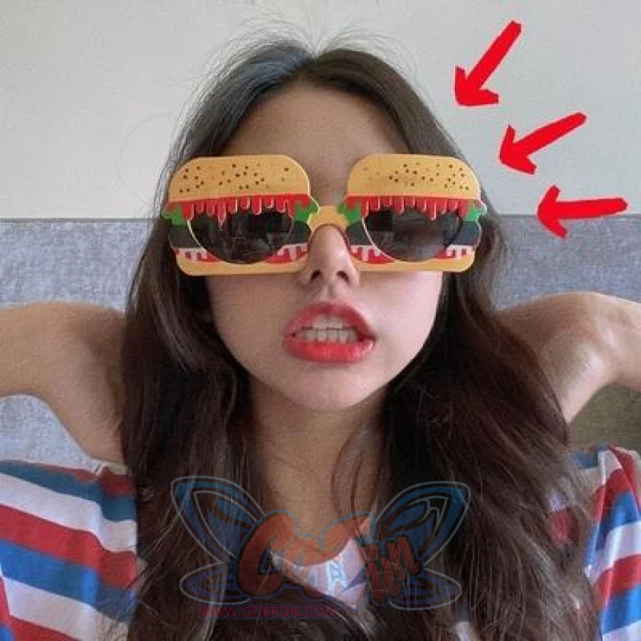 Unicorn Funny Toys Selfie Gadget Picnic Use Birthday Party Gifts Specs Glasses Hamburger