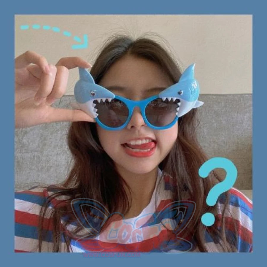 Unicorn Funny Toys Selfie Gadget Picnic Use Birthday Party Gifts Specs Glasses Summer Shark