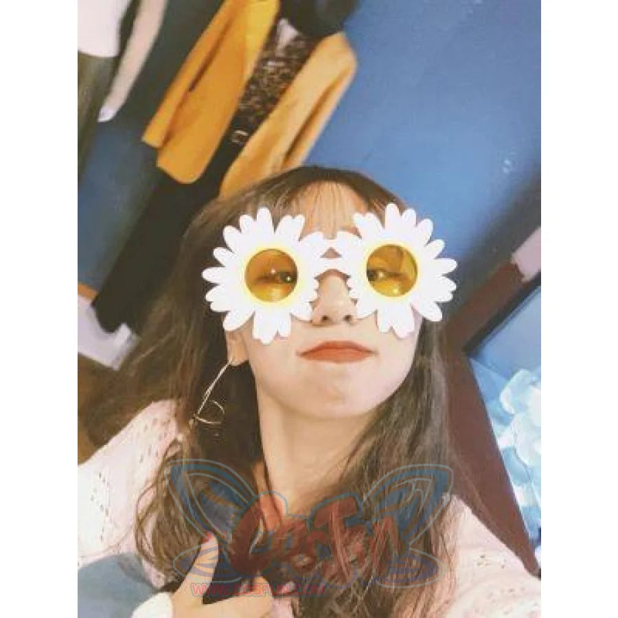 Unicorn Funny Toys Selfie Gadget Picnic Use Birthday Party Gifts Specs Glasses Sunflower Yellow